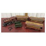 Cast iron train