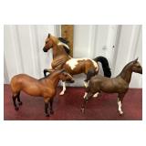 3 Breyer horses