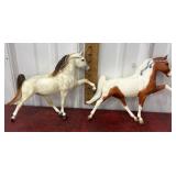 2 Breyer horses