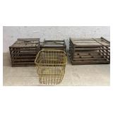Egg Boxes & Egg Basket