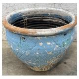 Blue Terracotta Planter