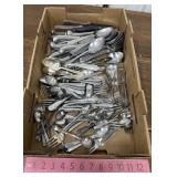 Assorted flatware- spoons, forks , knives *some