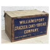 Williamsport Cracker & Cake Advertisement Box
