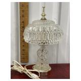 Crystal accent lamp