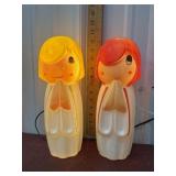 Empire blow mold angels