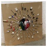 Mirror Wall Plaque 40/40