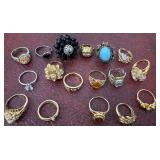 Costume jewelry rings