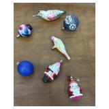 Vintage Christmas bulbs (7), early
