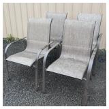 4 Patio Arm Chairs