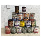 Variety of Advertising Oil Cans - no shipping
