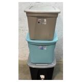 3 Storage Totes