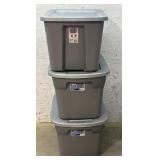 3 Sterilite Storage Totes