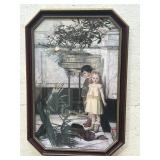 Victorian Boy & Girl Print 24/34