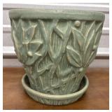 Beautiful Greenish Planter, looks McCoy-not