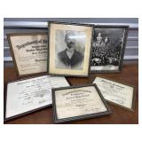 30ï¿½s Diplomas & Photos, group photo is Syracuse