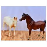 Two Vintage Breyer Horses