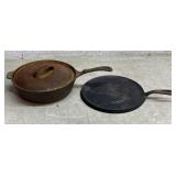 Wagner Cast Iron Griddle & Pan