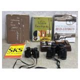 Gun Books & Binoculars, etc.