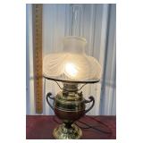 Lincoln drape shade Bradley and Hubbard  lamp