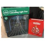 New eight function LED Cascading light tree 10
