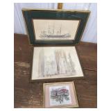 Prints- St. Patrickï¿½s Cathedral, Old Ironsides,