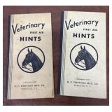 2 1935 Syracuse NY Veterinarian, first aid hints