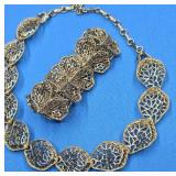 Coro necklace & bracelet