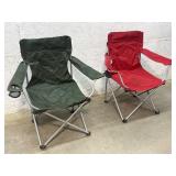 2 Folding Camping Chairs