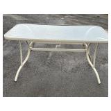 Home Patio - Iron & Glass Patio Table 60/38/28