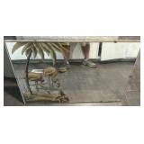 Vintage Flamingo Mirror 34ï¿½x22 1/2ï¿½
