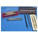 Vintage pens - Cross, Quill, rocket, continental,