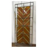 large Stained glass panel