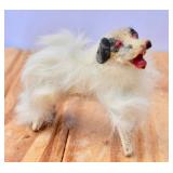 Antique Borzoi SalonFur Dog Figure