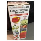 New Granitestone Blender rechargeable powerful