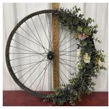 Bicycle tire wreath