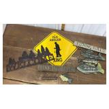 Fishing signs