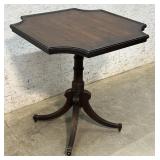 Walnut Pie Crust Parlor Table 26/26/28