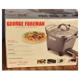 NIB George Foreman Multi-Cooker
