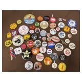 Assorted pins/buttons