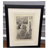 Grant Silverstein etching ï¿½the ears of the hareï¿½