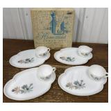 Federal Glass, Homestead snack set w/ original