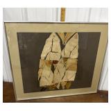 Mixed media artwork, nice frame