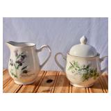 Noritake Ireland Country Diary Cream & Sugar