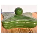 MCM CA Art Pottery Lidded Dish
