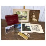 Prints, records, Railroad ticket books *not all