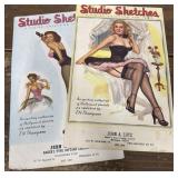 Risquï¿½  Thompson 50ï¿½s pinup calendars- John A