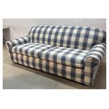 Rowe Furniture- Plaid Sleeper Sofa - very clean