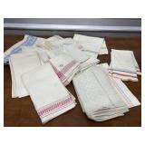Vintage Linen towels, table runners & misc