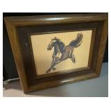 Chinese Horse Watercolor?