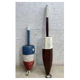 2 Buoys (wooden&cork)